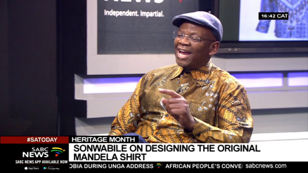 Sonwabile Ndamase on designing the original Mandela shirt