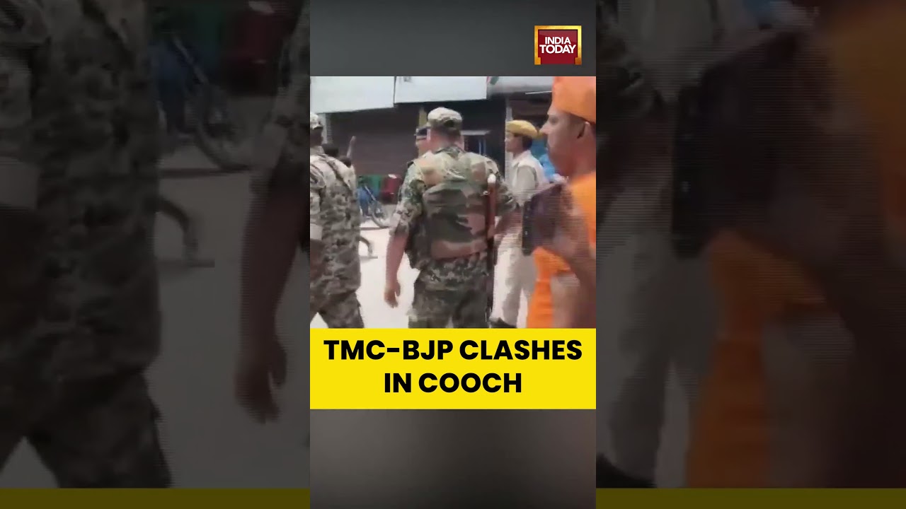 West Bengal Polls Results: Tensions Rise as BJP, TMC Workers Clash in Dinhata | Mamata Banerjee