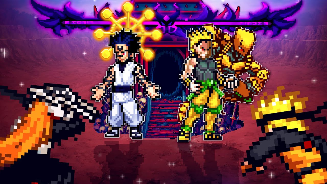 Sukuna And DIO VS EVERYONE  IN MUGEN ONLINE