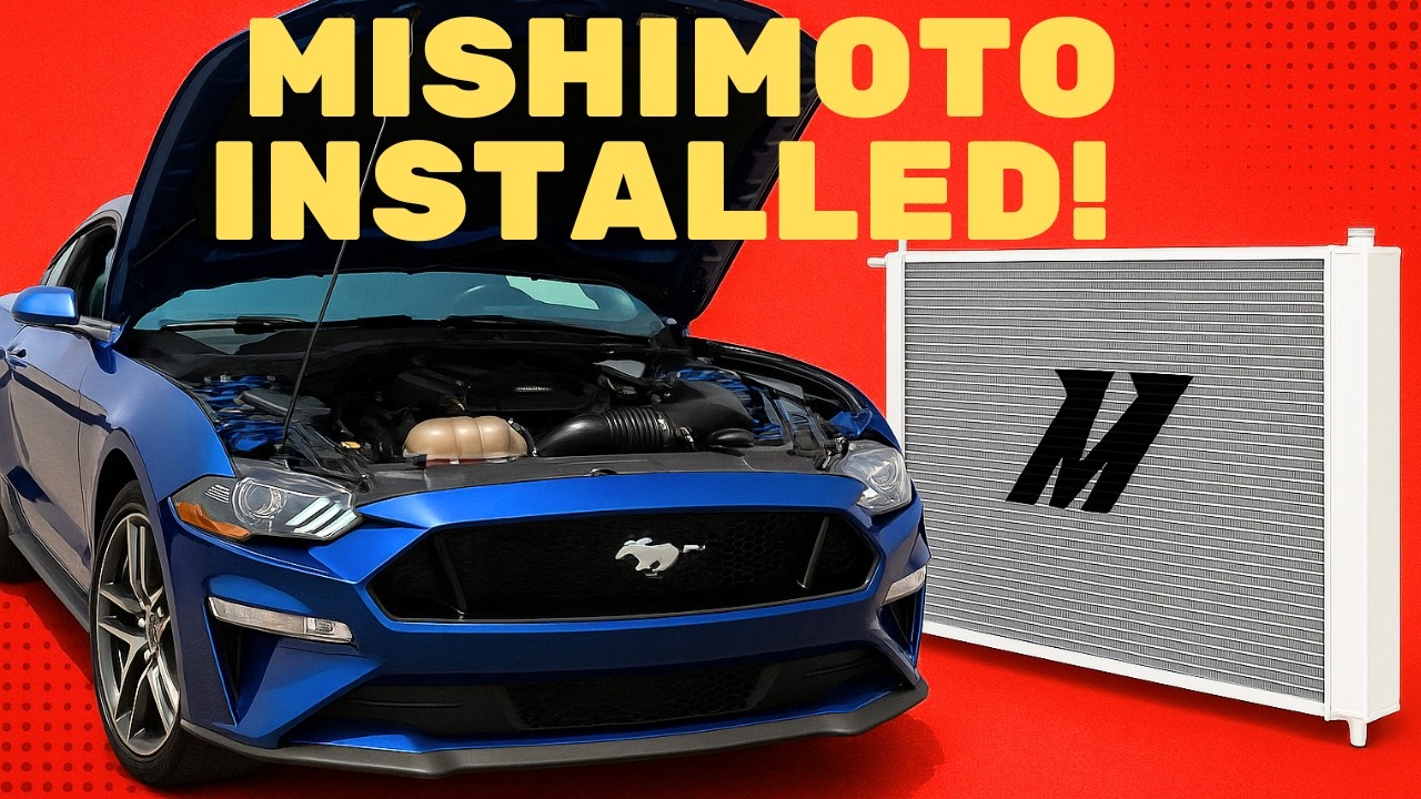 2019+ Mustang Ecoboost S550 Mishimoto radiator upgrade