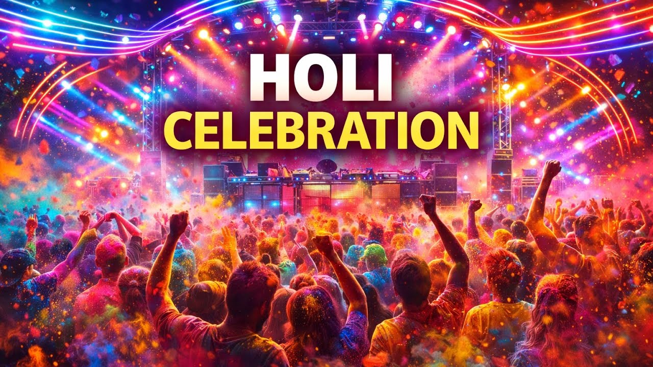Biggest Holi Party song of 2026 | Non-stop Music, Dance & Colors! 💃