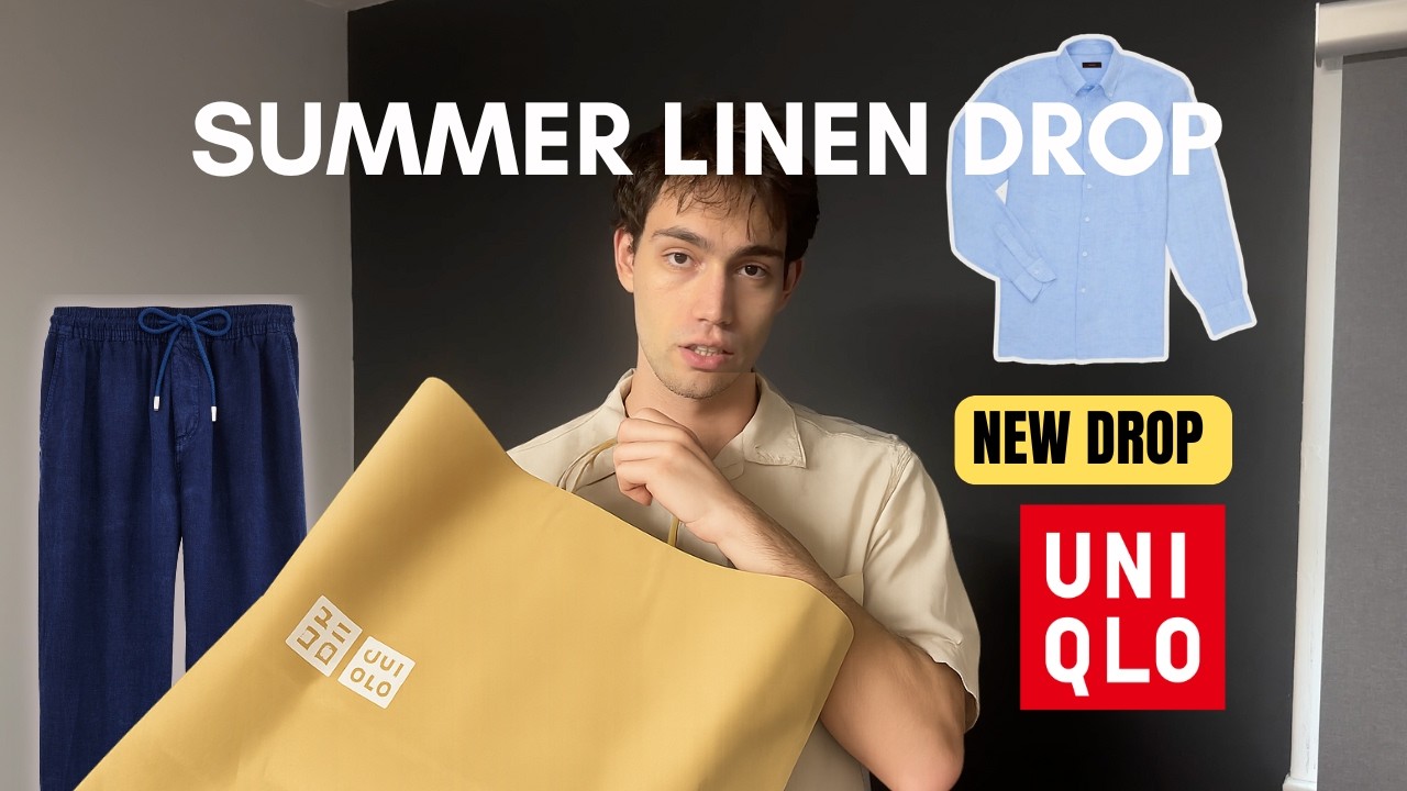 I TRIED UNIQLO'S LINEN - MENS SUMMER UPGRADE