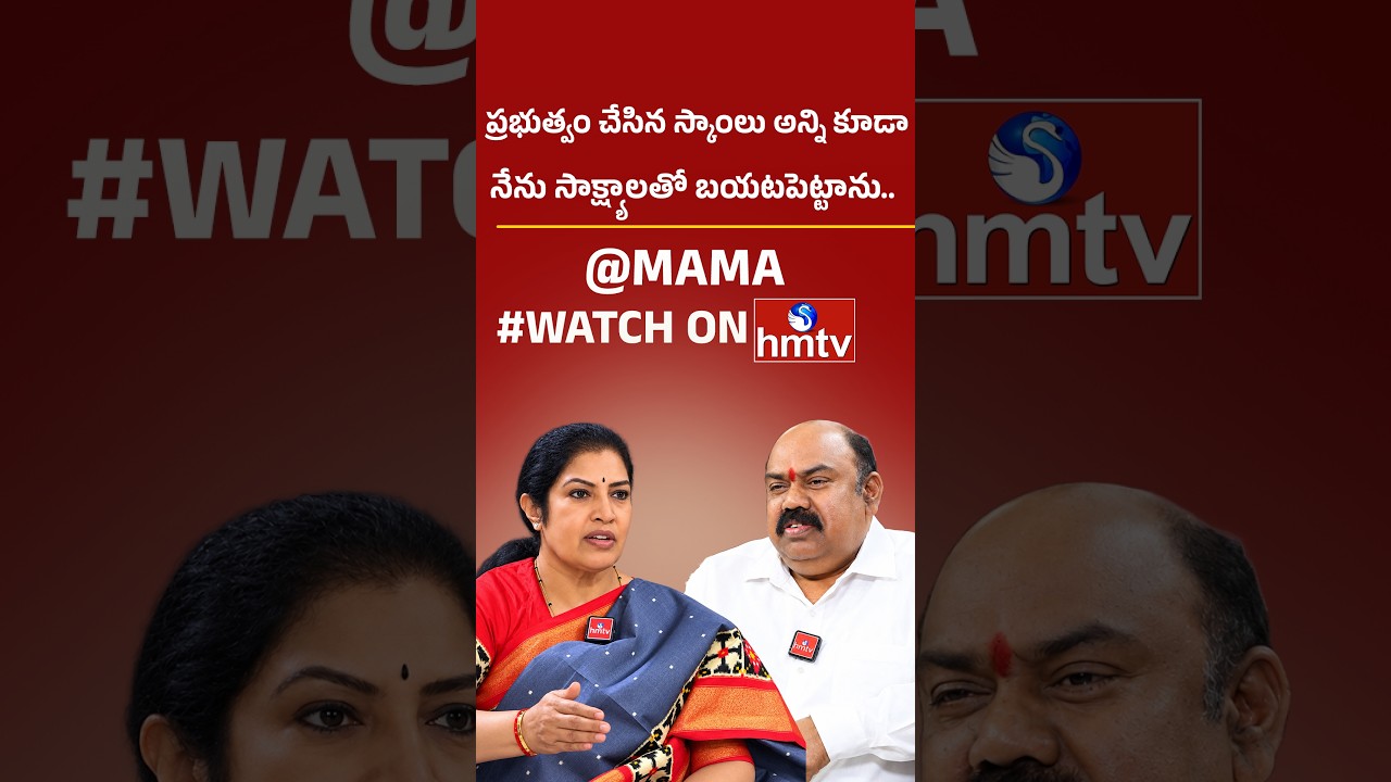 ప్రభుత్వం చేసిన స్కాంలు అన్ని కూడా  నేను సాక్ష్యాలతో బయటపెట్టాను..