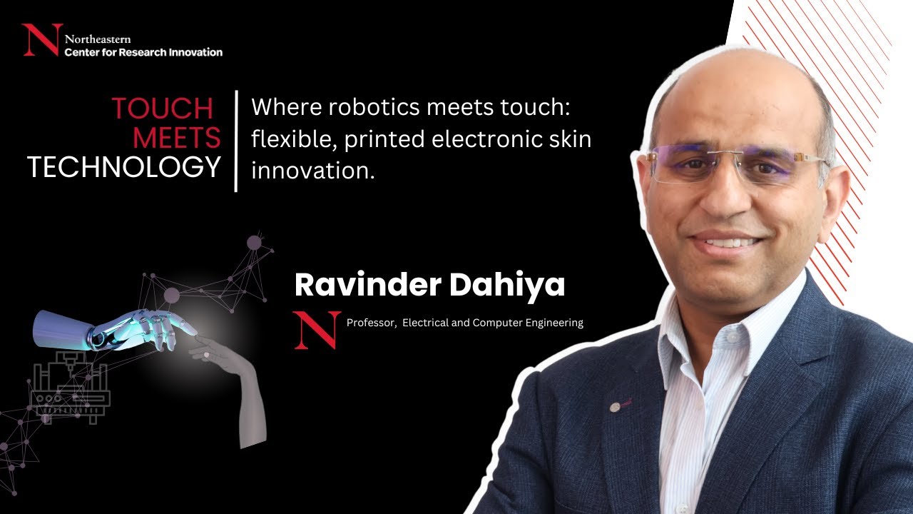 Professor Ravinder Dahiya’s Printed Electronics and Electronic Skin Innovation