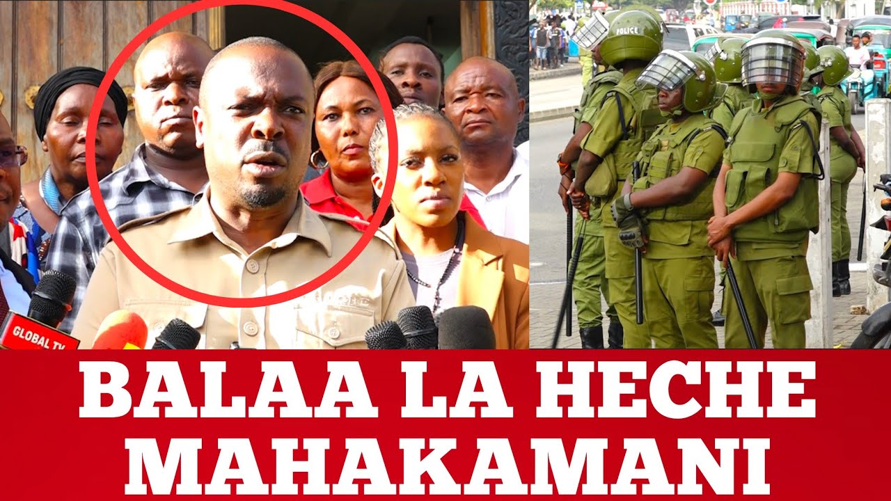 SIKILIZA BALAA LA HECHE MAHAKAMANI LEO KESI YA TUNDU LISSU USIPIME