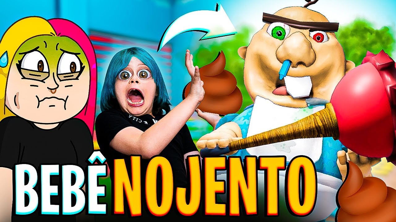 FUJA DO BEBÊ NOJENTO ASSUSTADOR 😵 ROBLOX ESCAPE BABY BOBBY'S DAYCARE! ( Alec GO! )