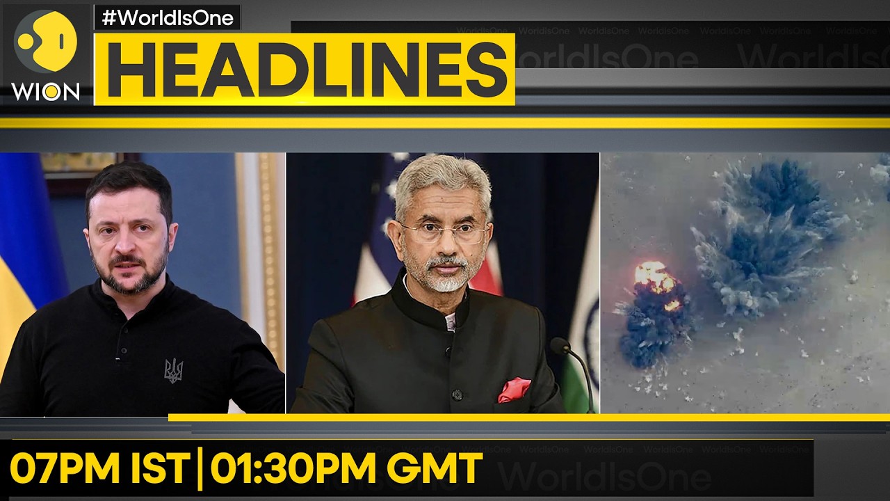 Zelensky: Putin Slave to War | 'Delhi Decides: Mapping India's Policy Calculus' | WION Headlines