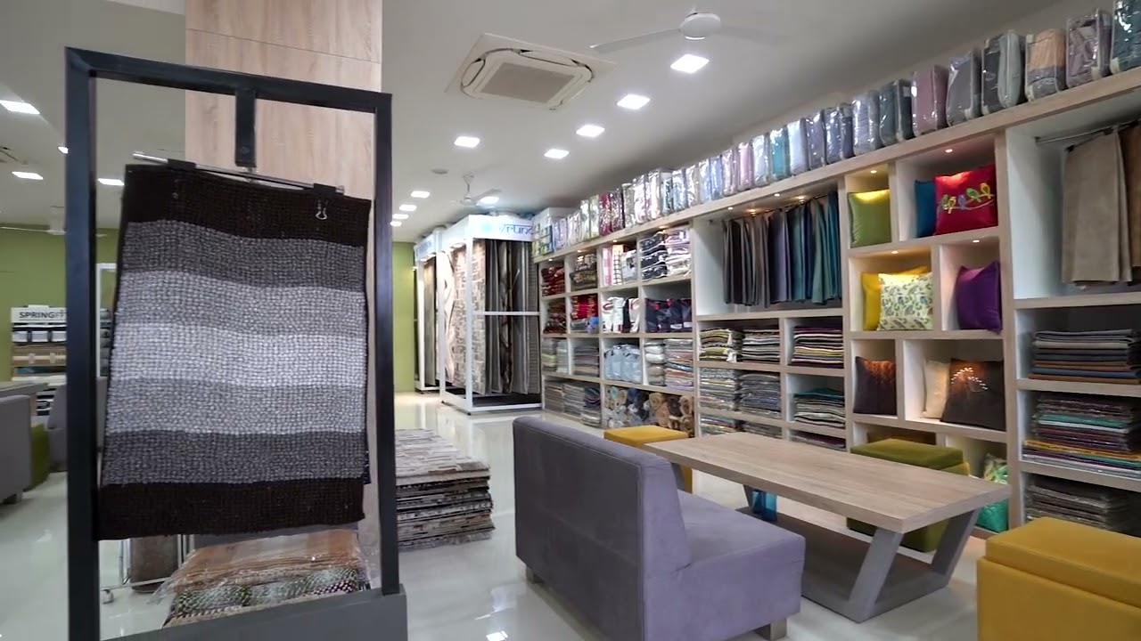 Vrundavan Homedecor || showroom Introduction || Handloom & Home Decoration product video