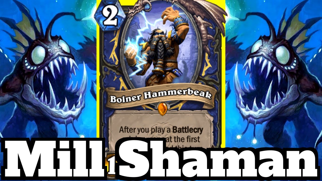 This Deck Gives Me a BOlNER! Mill Shaman OTK! | Hearthstone
