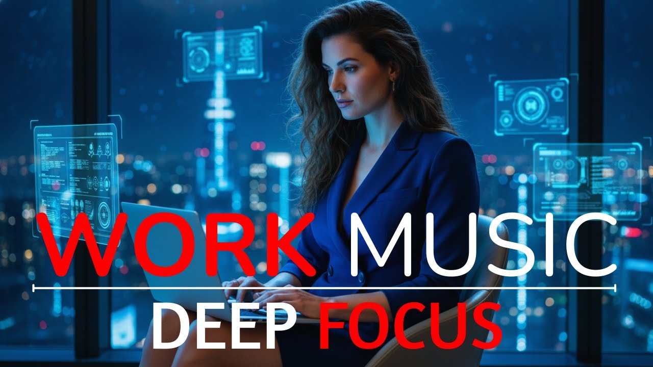 Deep Focus Work Music | Ambient Sounds for Concentration & Flow