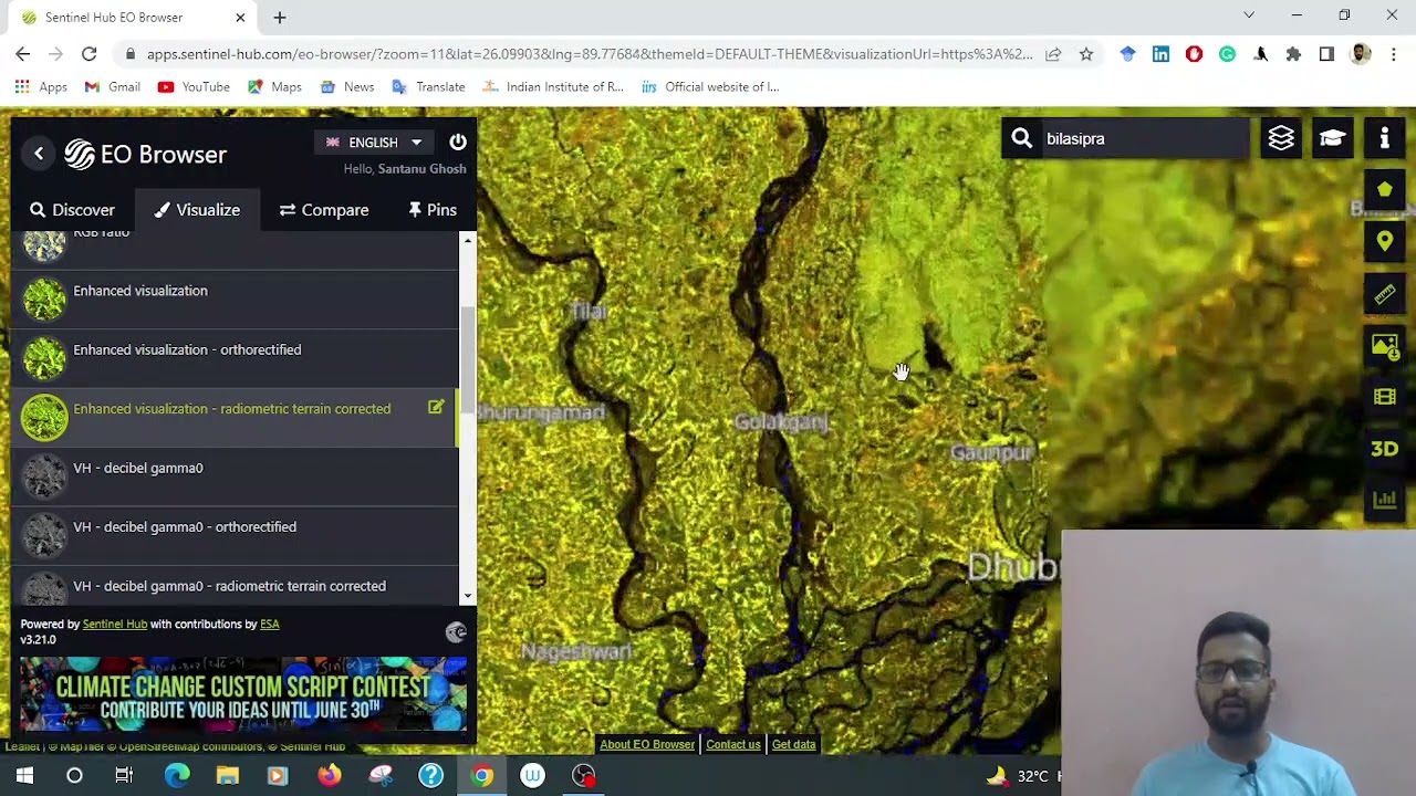 How to create a time lapse video from satellite image