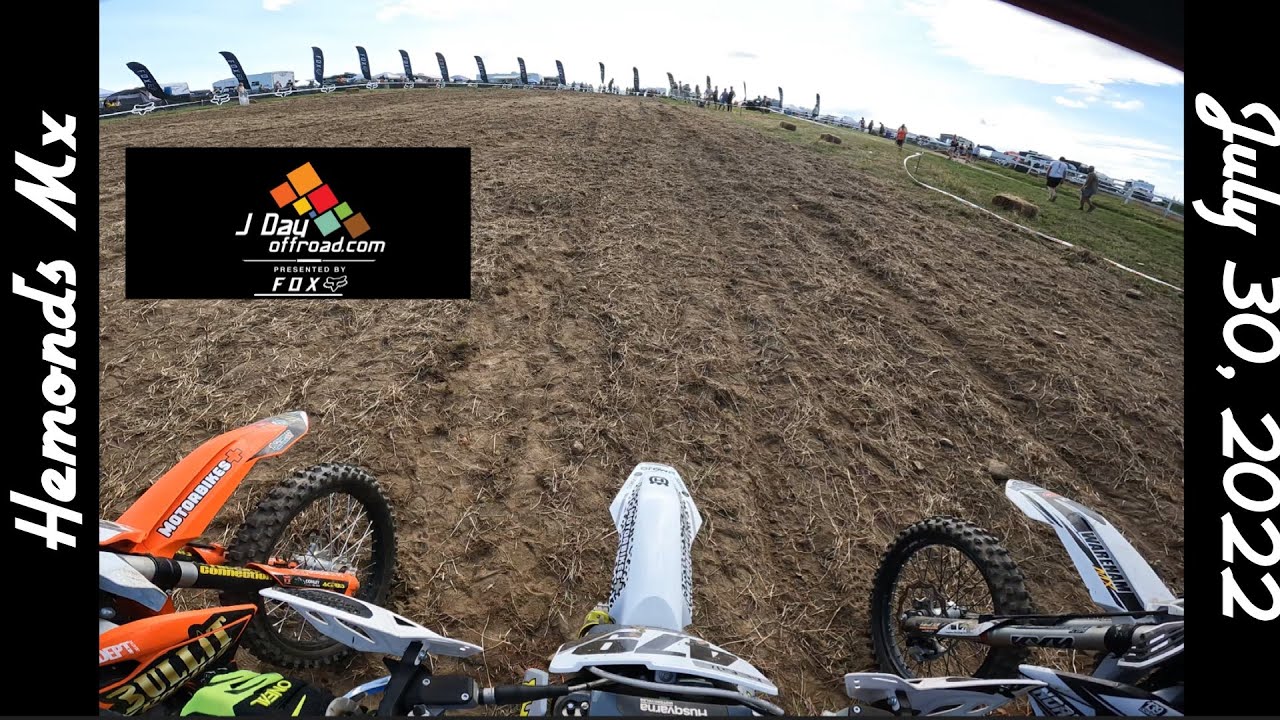 J Day Off-Road July 30, 2022 Hemond’s MX Minot Maine  Day One A Senior A Vet Class