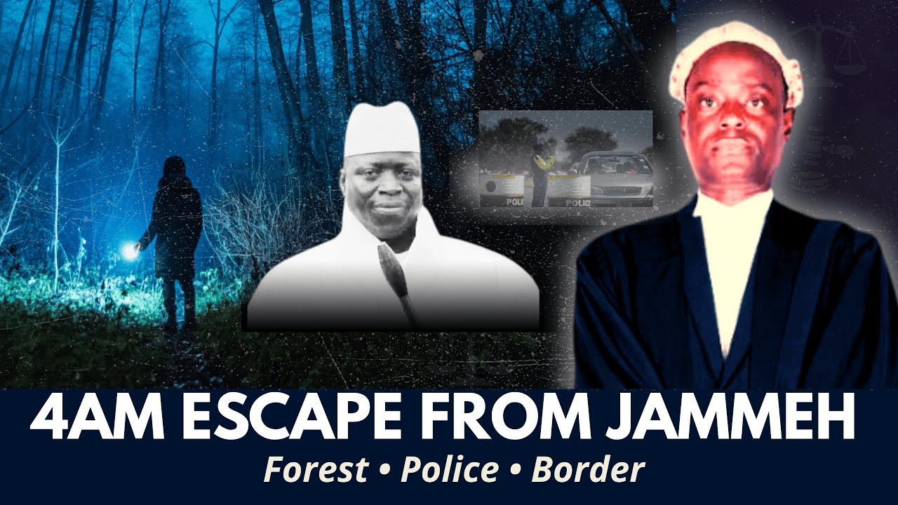 4AM Forest Escape: Ex-Magistrate Reveals His Dramatic Run From Jammeh’s Regime