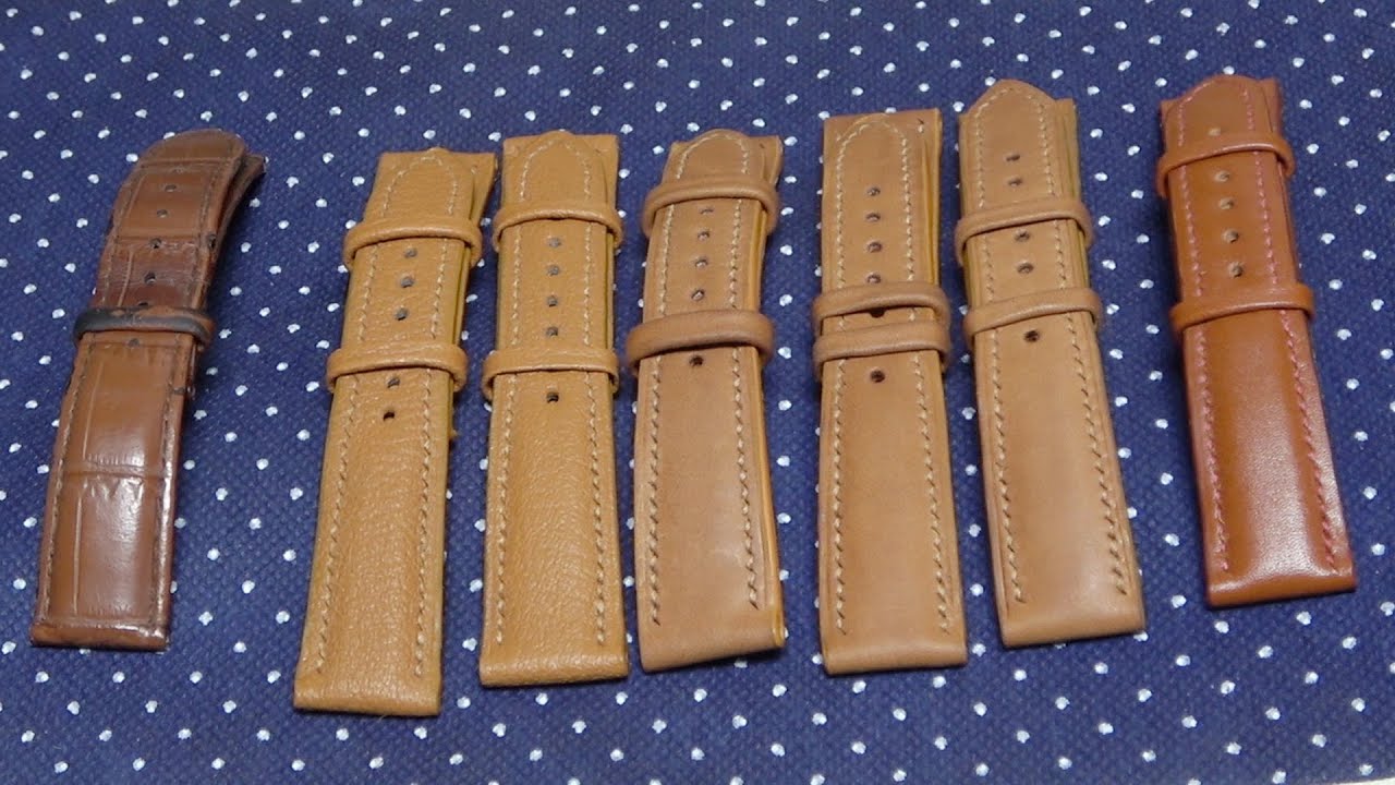 新手也可以轻松制作的真皮表带