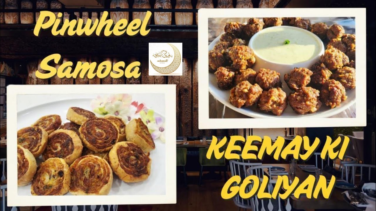 Soft & Juicy Qeema Ke Goliyan |  Qeema Ke Goliyan Ramadan Special | Potato Pinwheel Samosa 