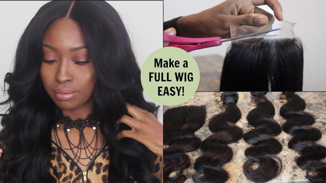 How To Make a FULL Lace Closure Unit Tutorial Beginner Friendly