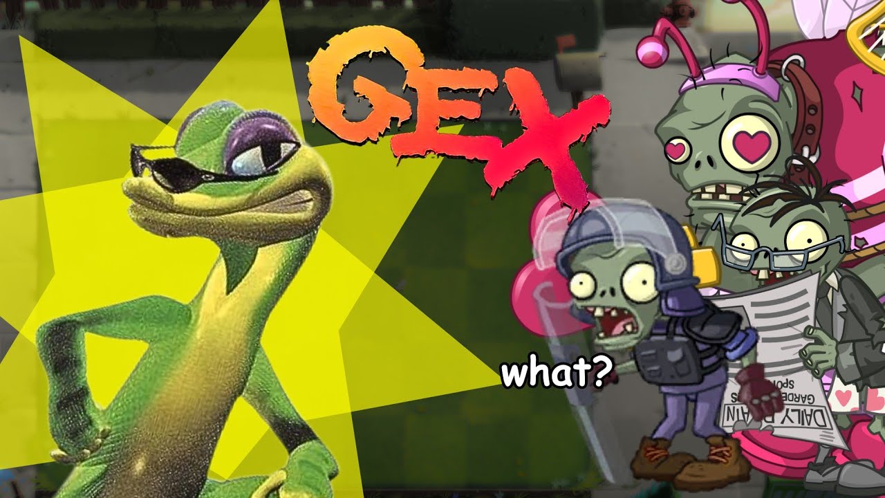 Can you beat Plants vs Zombies 2 using Gex?