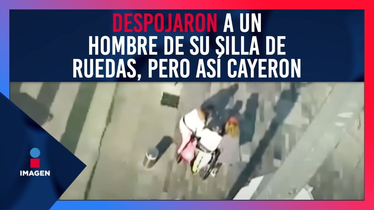 Detienen a mujeres que robaron silla de ruedas a hombre en la CDMX | Noticias con Francisco Zea