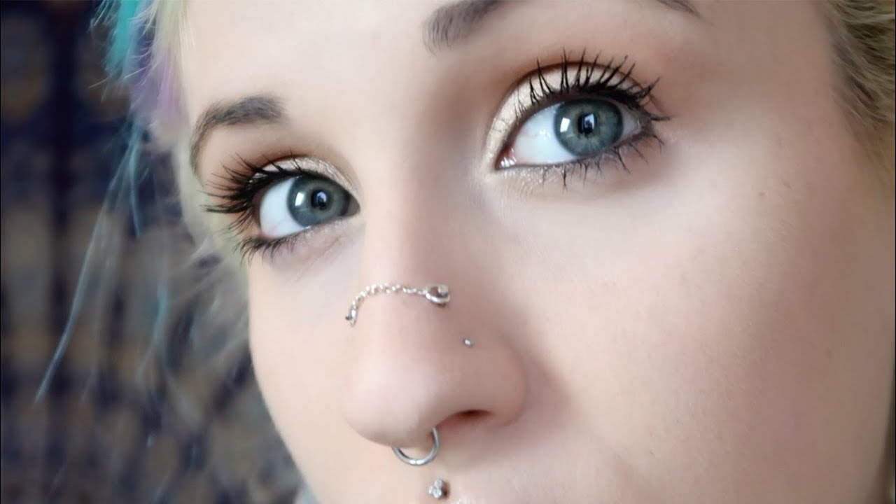 How To Make A Nose Chain For Piercings!