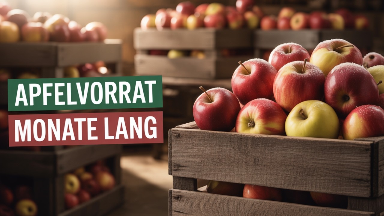 Äpfel auf Vorrat So lagerst du Apfelsorten richtig über den Winter