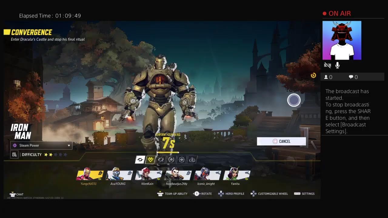 Marvel Rivals Iron man skin