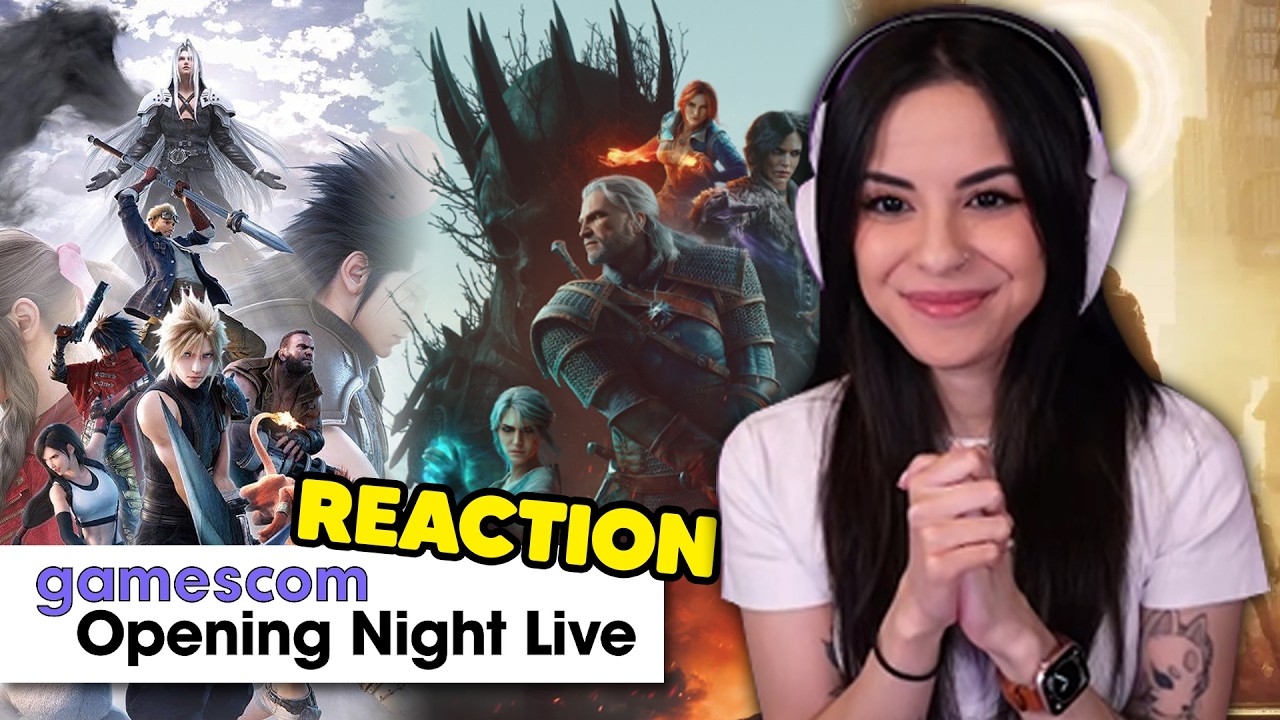 FINAL FANTASY 7, WITCHER 3, CONTROL + MORE! | Gamescom Opening Night Live FULL REACTION (2026)