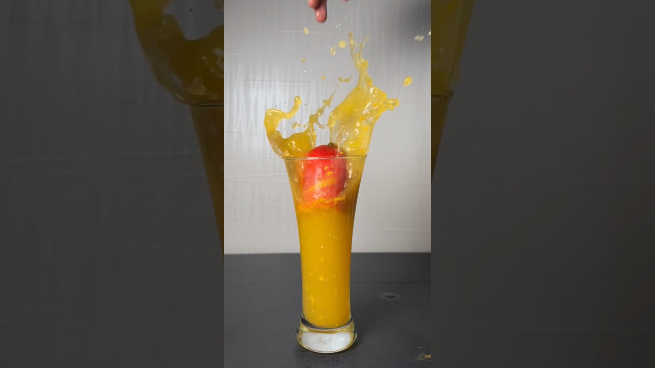 Whole Mango 🥭 vs Mini Blender 🤯😅