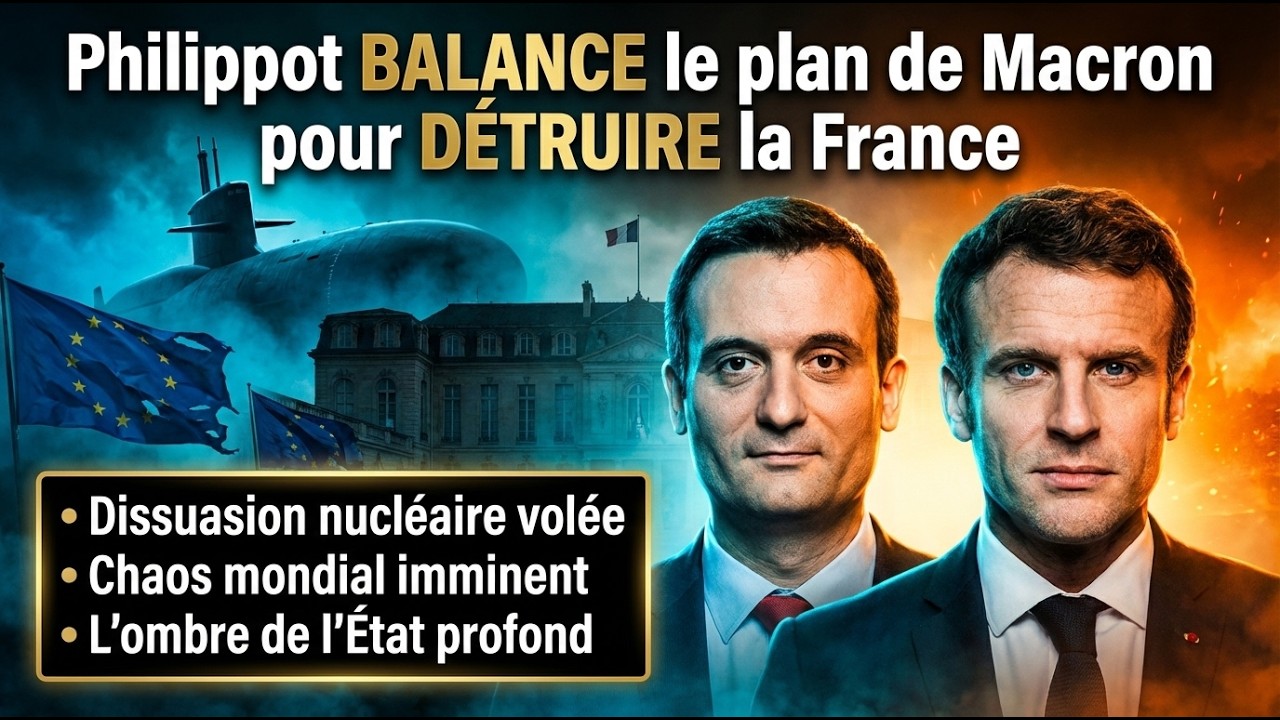 Florian Philippot : MACRON prépare une TRAHISON historique de notre souveraineté NUCLÉAIRE ! | GPTV