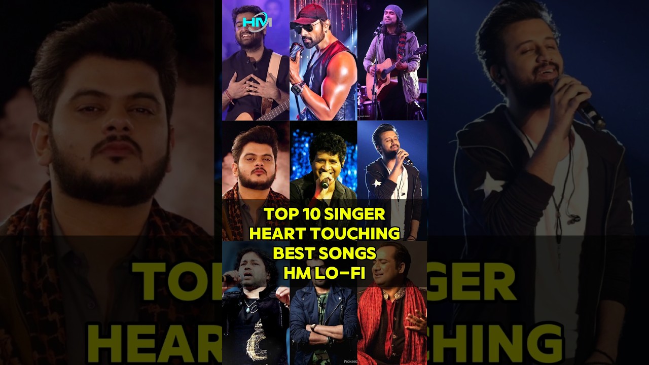 Top 10 Singer Best Heart Touching Songs HM LO-FI 🎶 2025 | #hmlofi #bestsinger #hearttouching