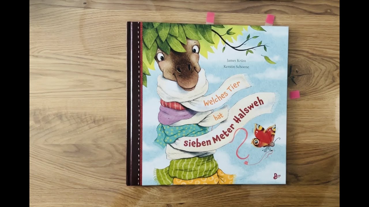 Welches Tier hat sieben Meter Halsweh? Kinderbuch/ Bilderbuch/ Buch/ Geschichte/ witzig/ interessant