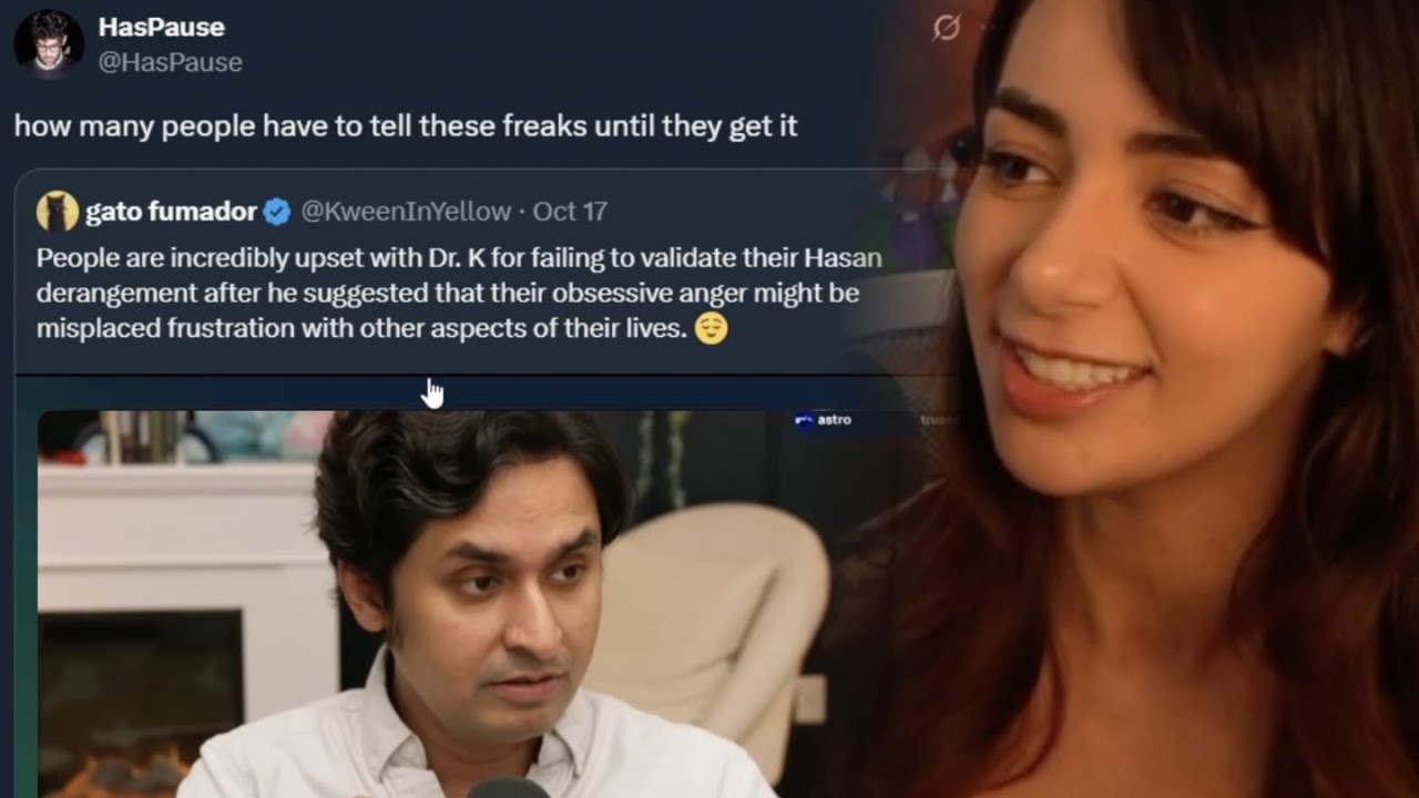 Dr K. and Twitter Feed About Hasanabi | Denims Reacts