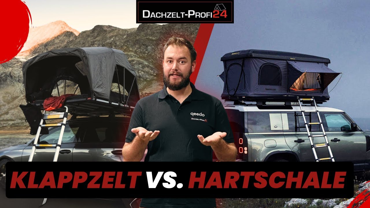 Klappzelt vs. Hartschale. Welches Dachzelt passt zu dir?