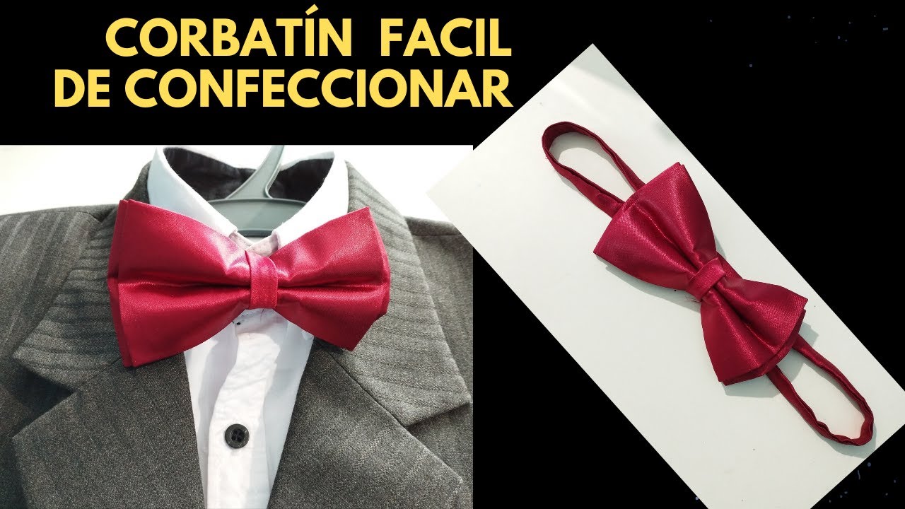 COMO HACER CORBATIN OCASIONAL