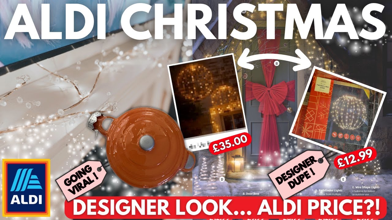 Не могу поверить, что это ALDI 🎄 | Обзор рождественской коллекции 2025 года — Дизайнерские дублик...