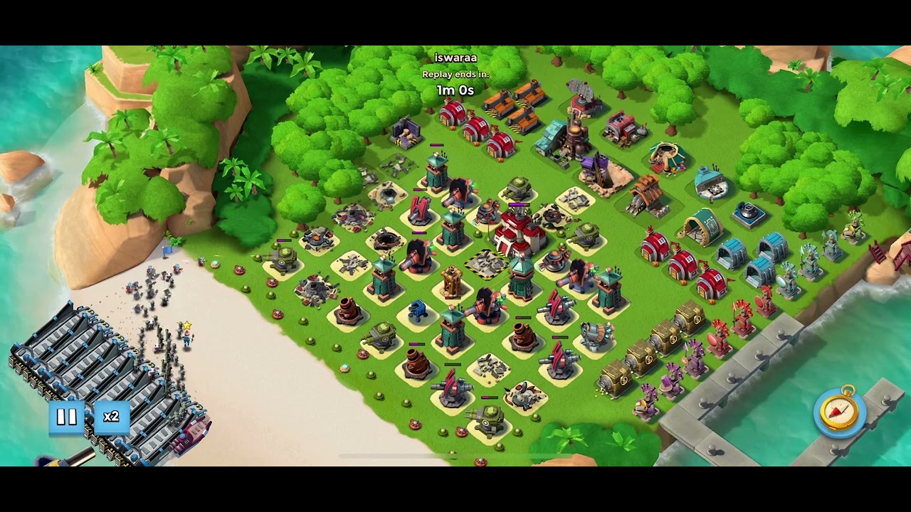 Boom Beach | Attack KroWn's on 6th November 2022