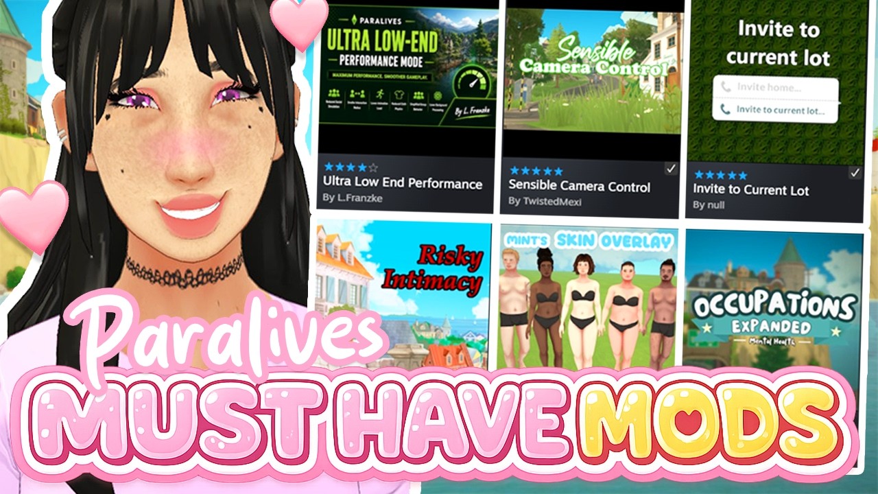 10+ обязательных модов для лучшей игры в Paralives! ✨