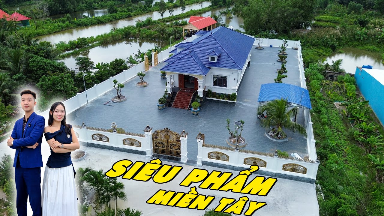 BIỆT THỰ VƯỜN DO MAXHOME THIẾT KẾ TUYỆT ĐẸP Ở C&Agrave; MAU