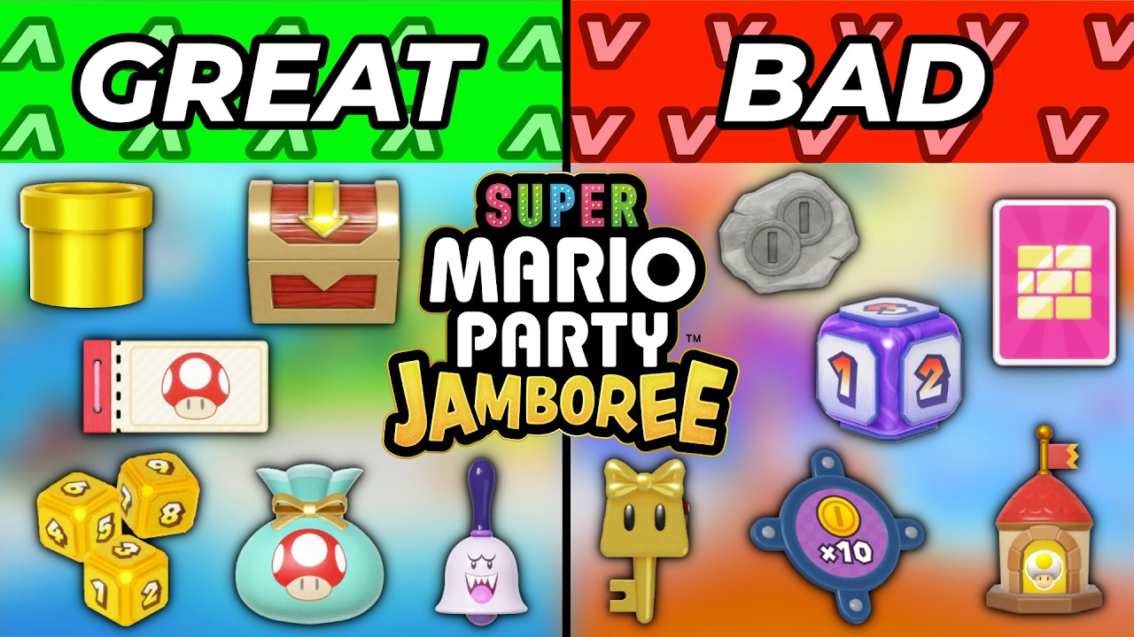 Ranking All 37 Items in Mario Party Jamboree