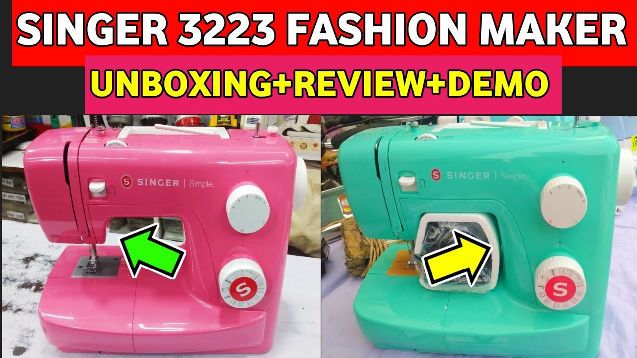 Singer 3223 Sewing Machine l Demo How To Use #singersewingmachine