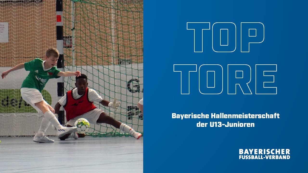 Die besten Tore der Bayerischen Hallenmeisterschaft der U13-Junioren 2025