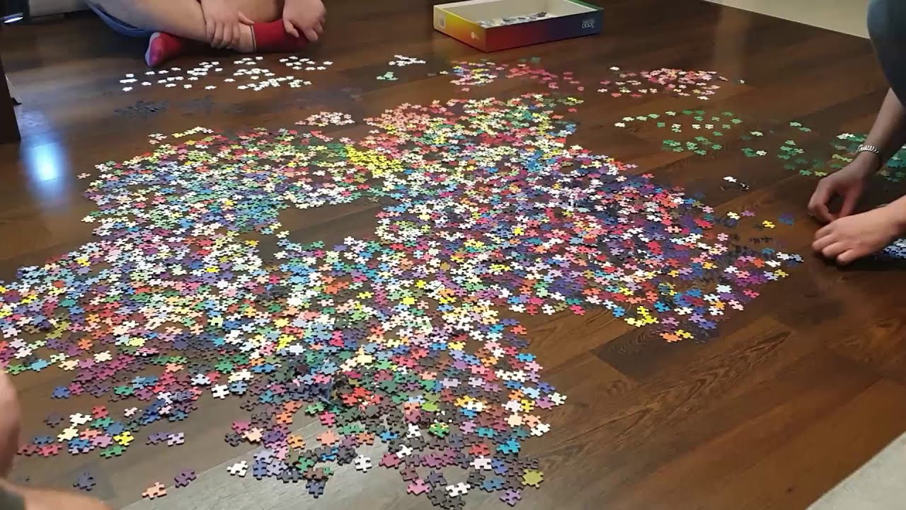 Clemens Habicht's CMYK Puzzles 5000 - Timelapse