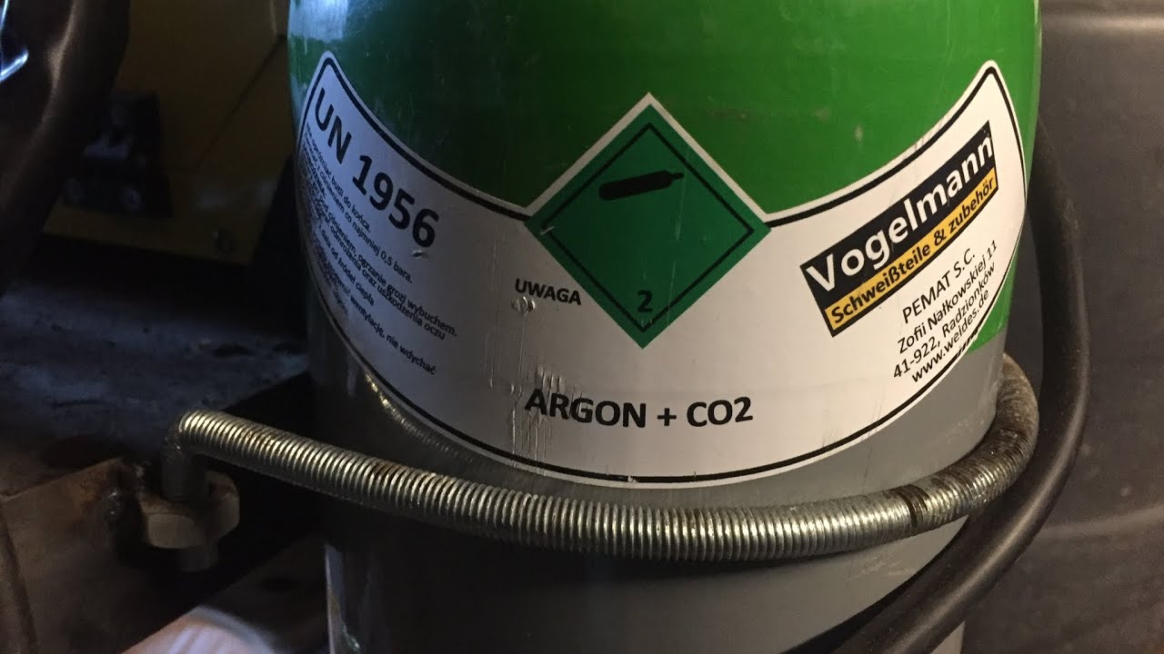 Bouteille d’argon polonaise