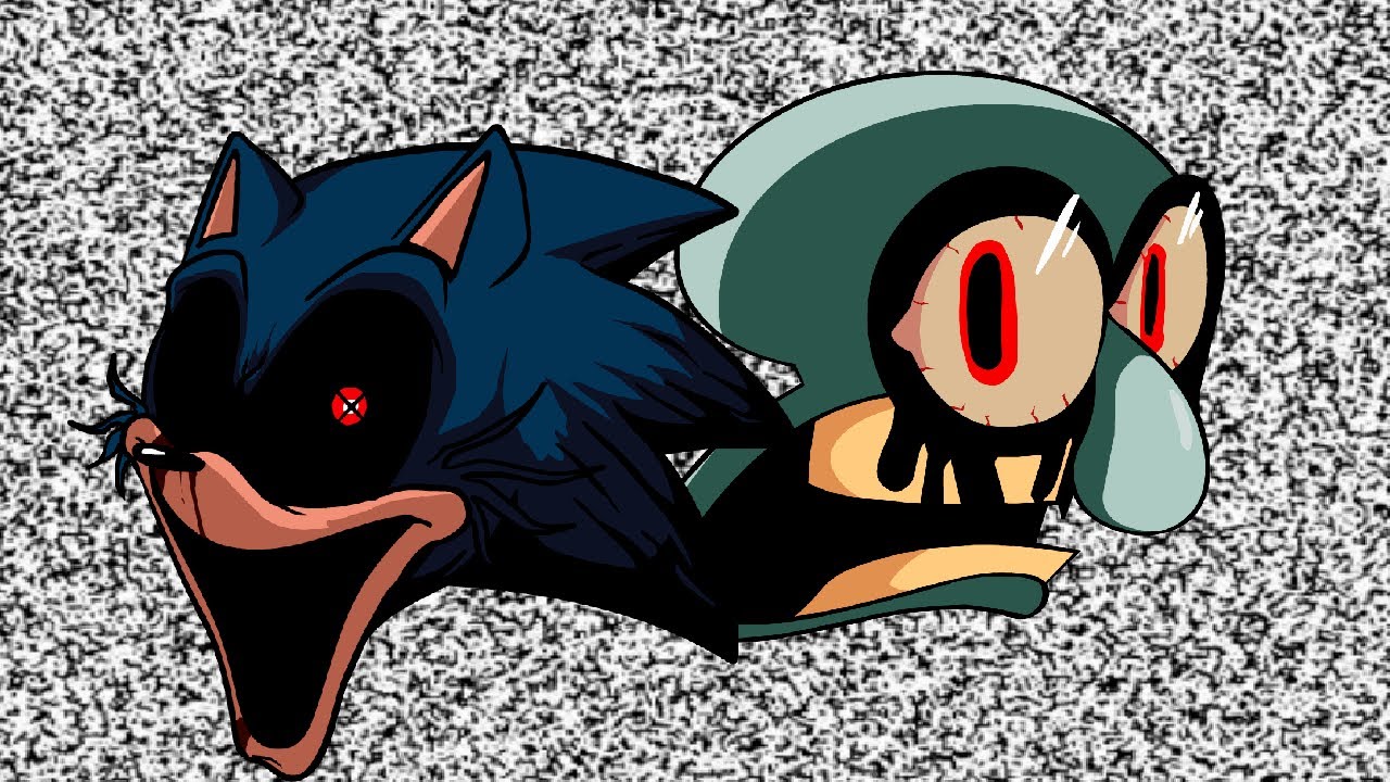 FNF Sanguilacrimae but Lord X and Tails sing it