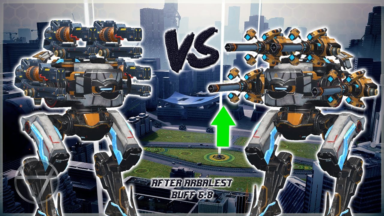 [WR] 🔥 Arbalest (buffed) VS Volt - Mk2 Comparison | War Robots