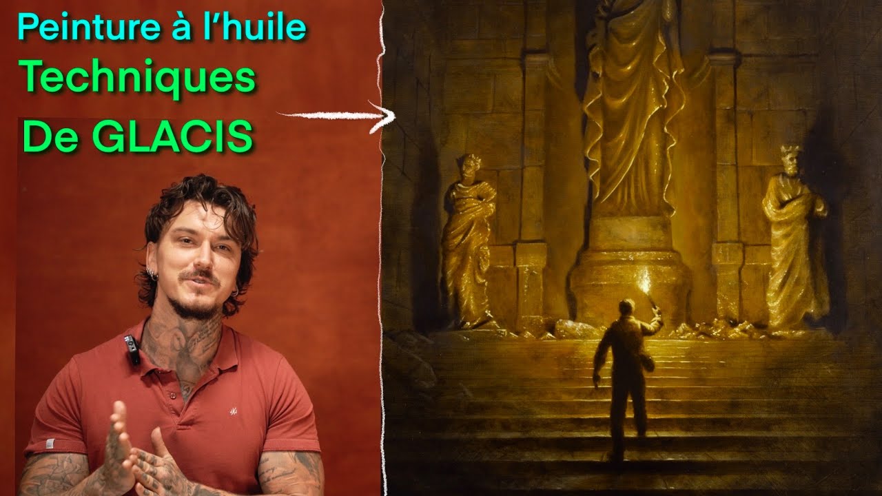 Tuto peinture à l’huile…. Comment avoir une peinture mystérieuse.