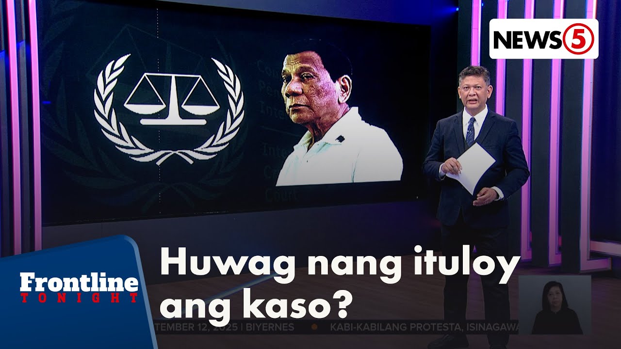 Mga abugado ni ex-Pres. Duterte, nagmosyon sa ICC na huwag nang ituloy ang kaso | Frontline Tonight