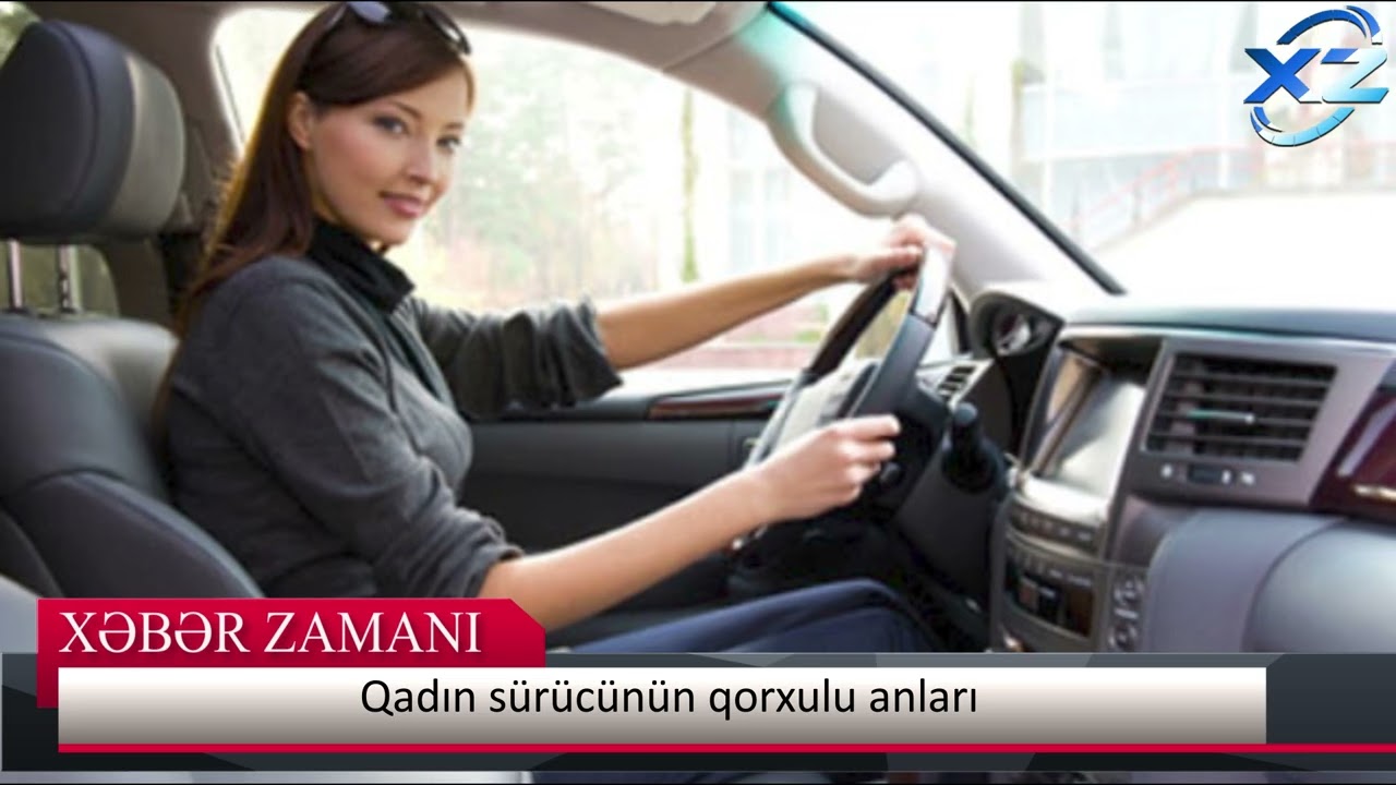 Qadın sürücünü  evinədək təqib edib əri ilə dalaşdı  - Qorxulu anları