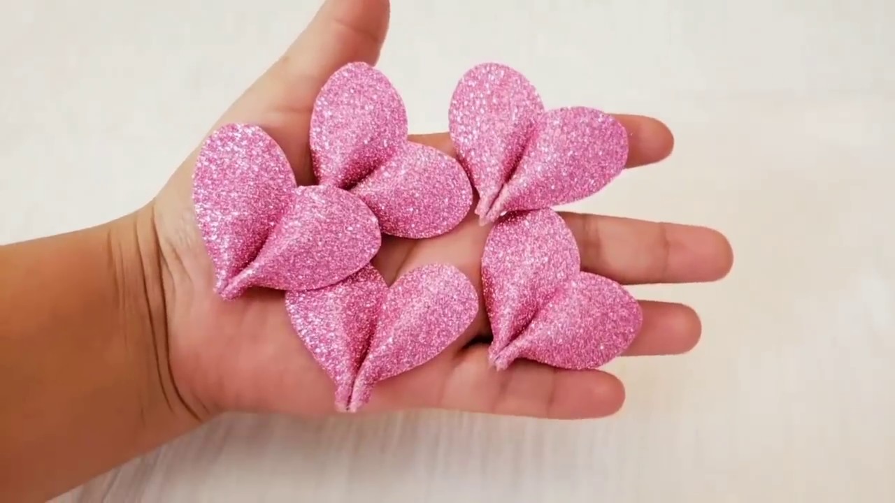 Flores🌹🌹de Foami muy lindas y fáciles  de hacer Aprende cómo hacer flores.