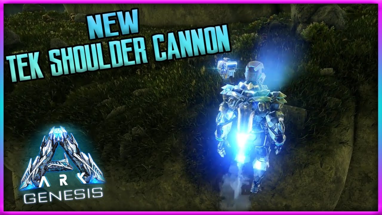My Thoughts On The NEW Tek Shoulder Cannon Ark Genesis Reveal Trailer!