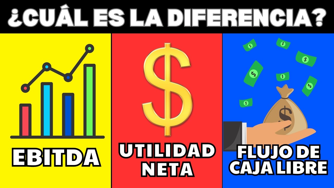 EBITDA, Utilidad Neta y Flujo de Caja Libre: No son lo mismo, ¡aprende por qué!